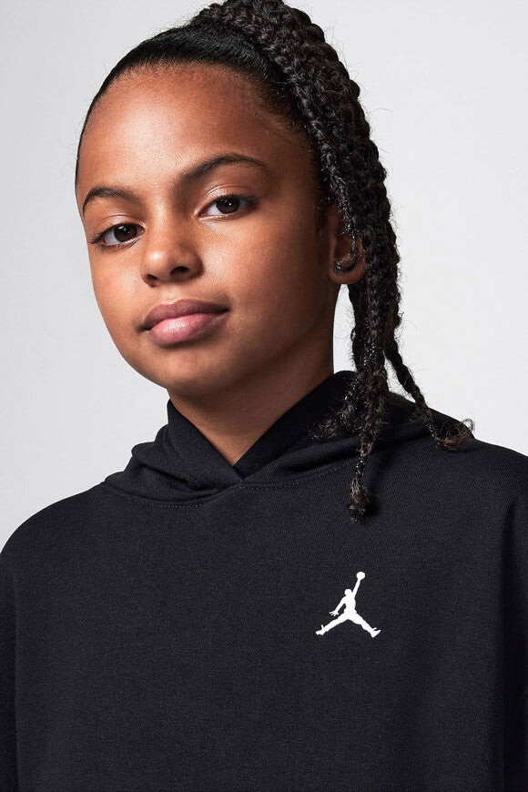 Brooklyn Kapuzensweatshirt - Black + White