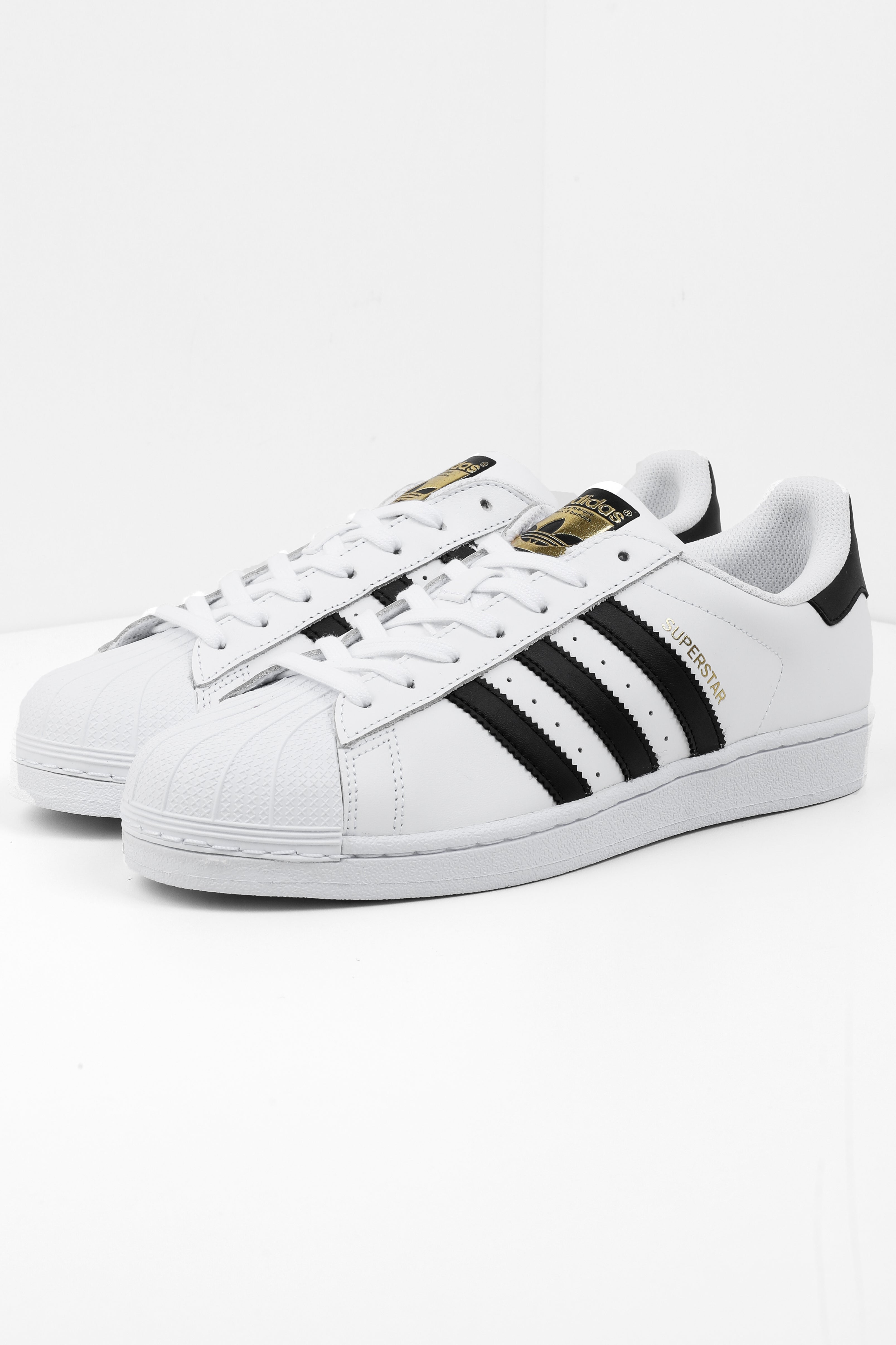 Sneaker Superstar - Colore bianco + nero + oro