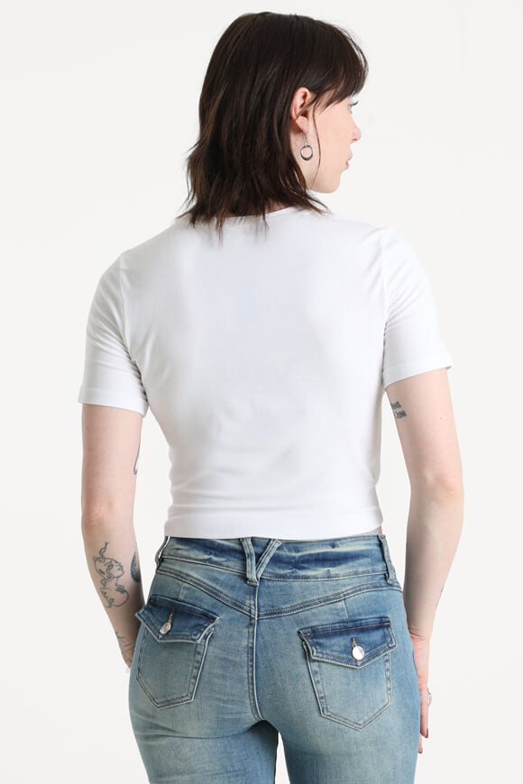 T-Shirt court - White
