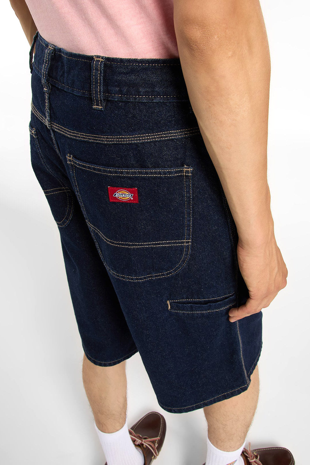 958 13-Inch Loose Fit Jeans Bermudashorts - Rinsed