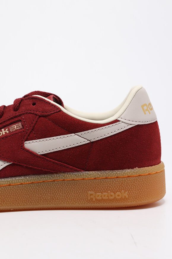 Club C Grounds Sneaker - Maron + Stone + Gum