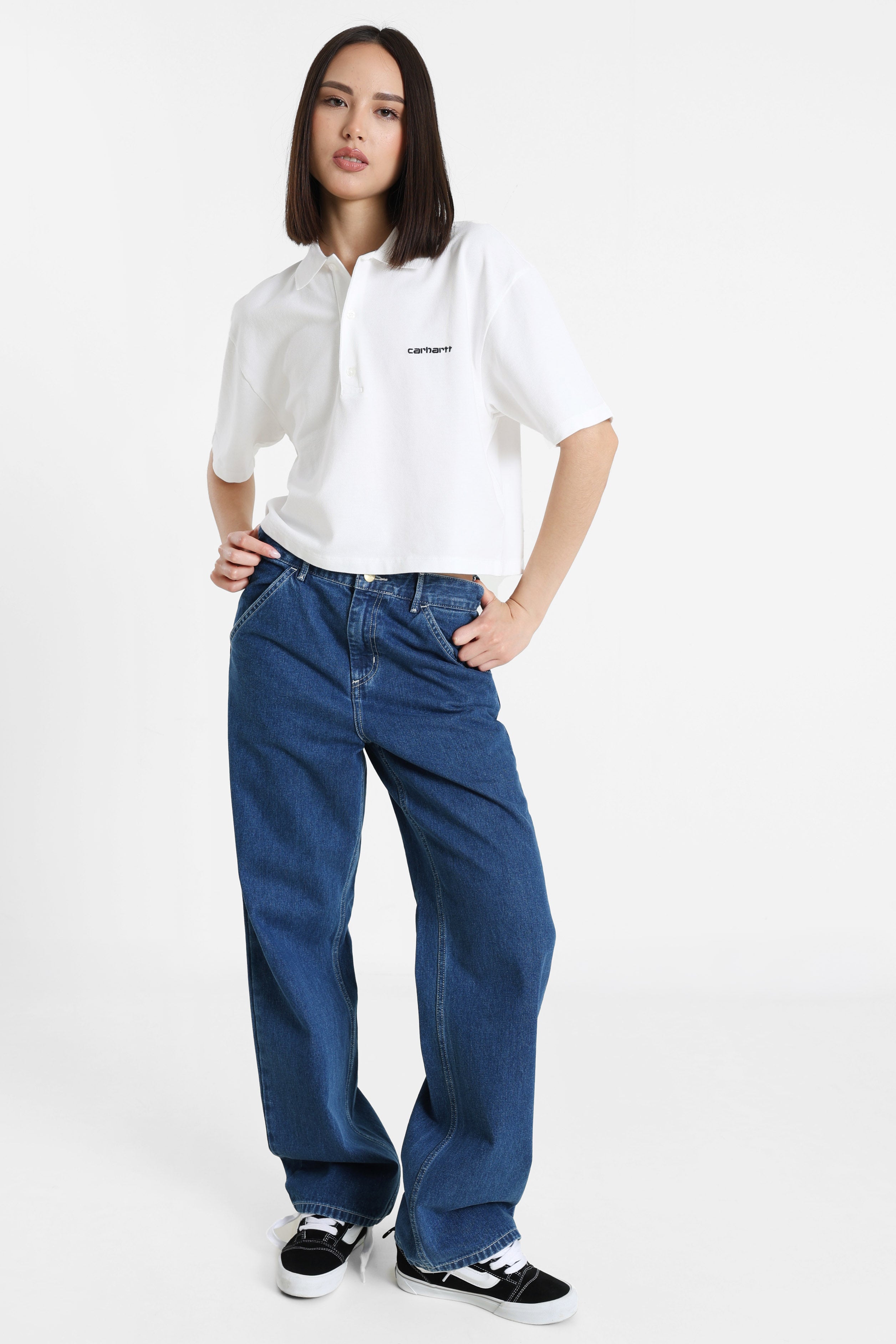 Polo - White + Black