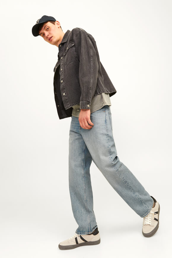 Eddie Jeans Loose Fit L32 - Denim blu chiaro