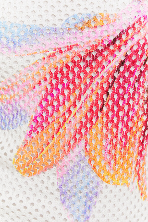 Mini robe au crochet - White