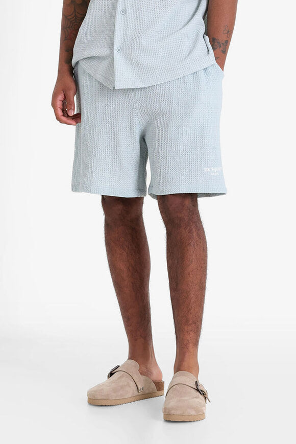 Short en tissu structuré - Light Blue