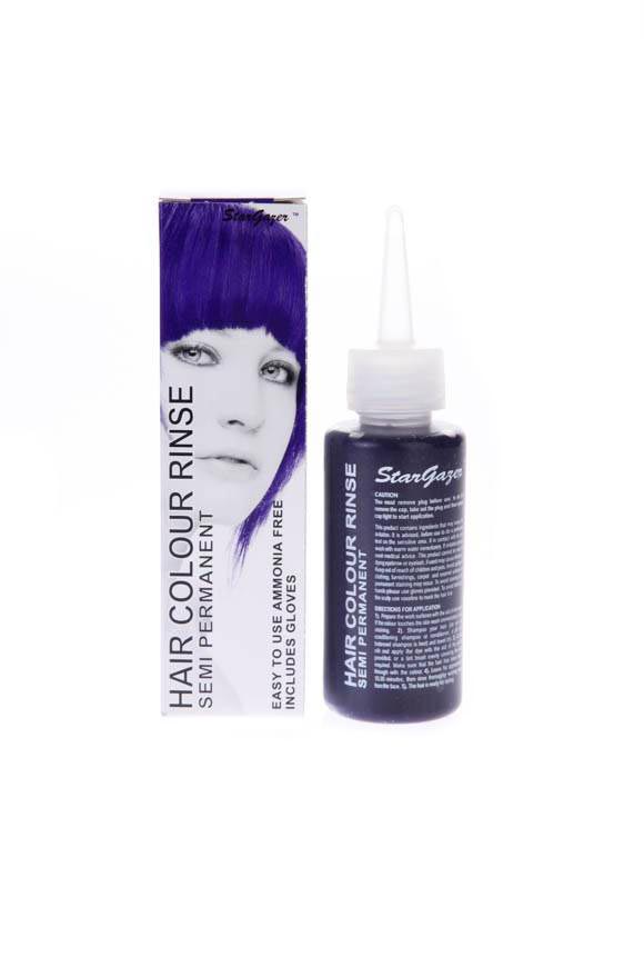 Coloration des cheveux - Violet foncé