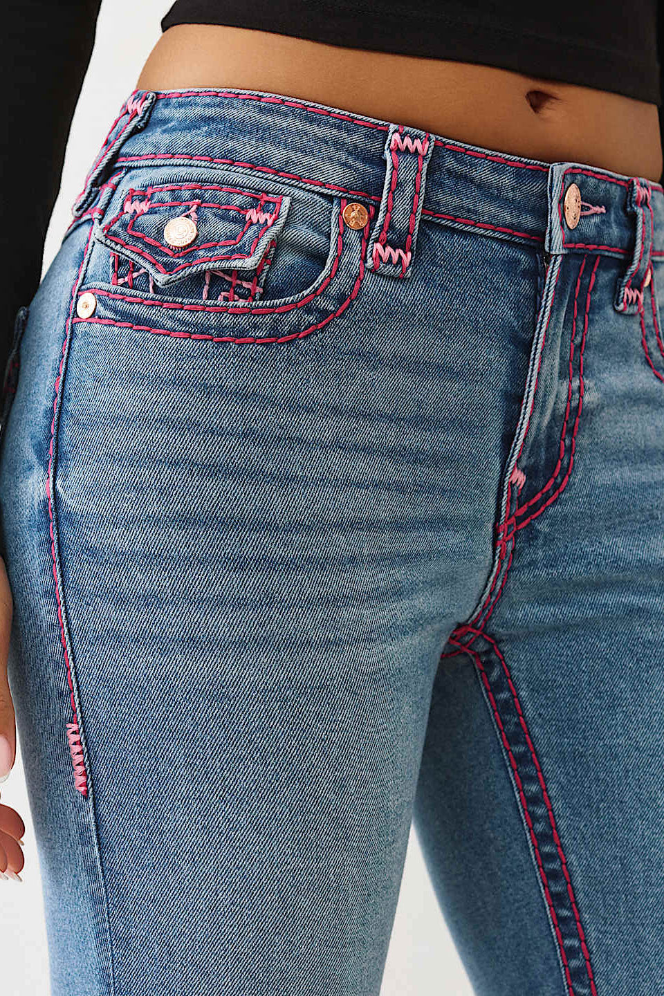 BECCA Bootcut Jeans - Crystal Flash