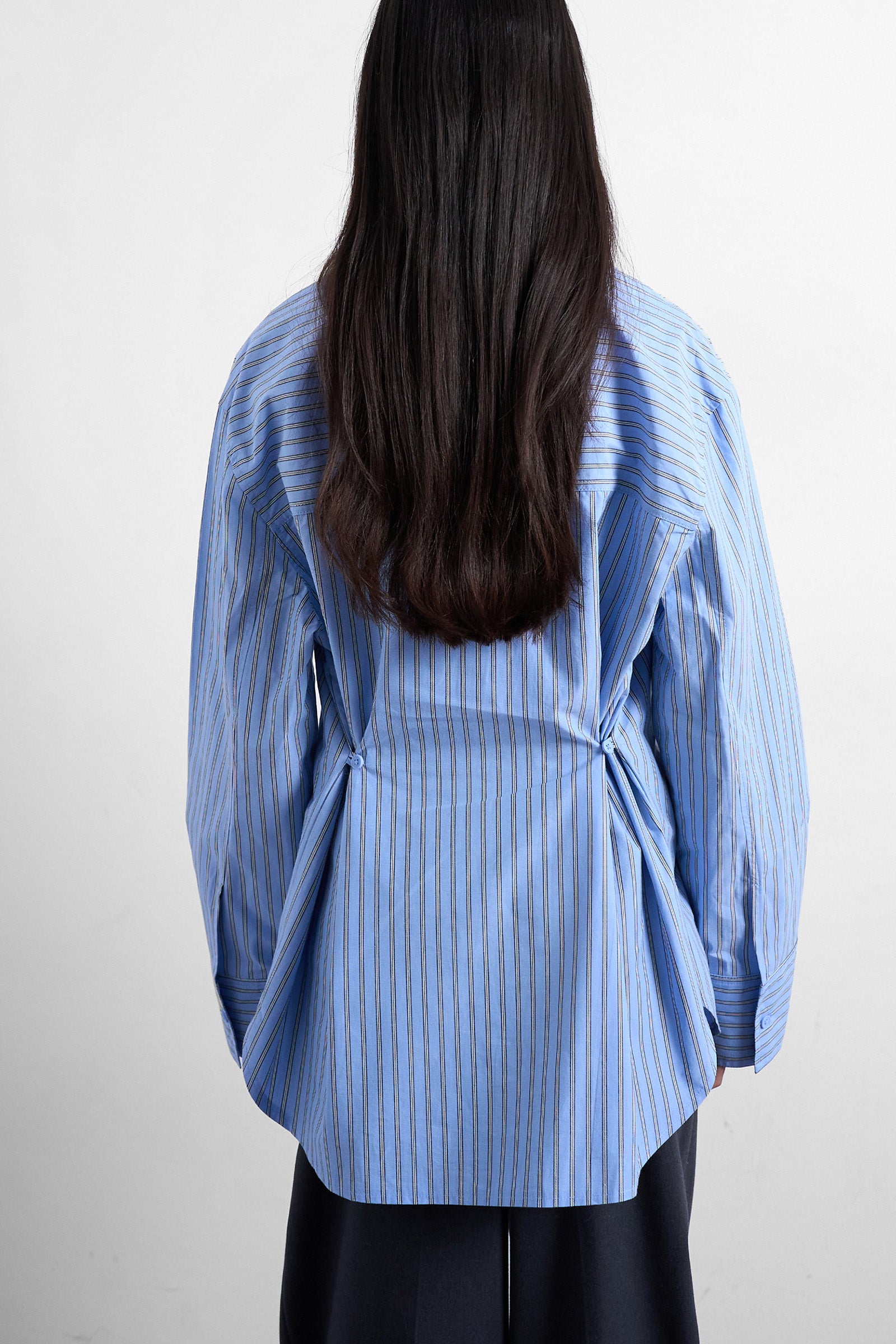 TSDEMI Oversize Hemd - Navy Blazer