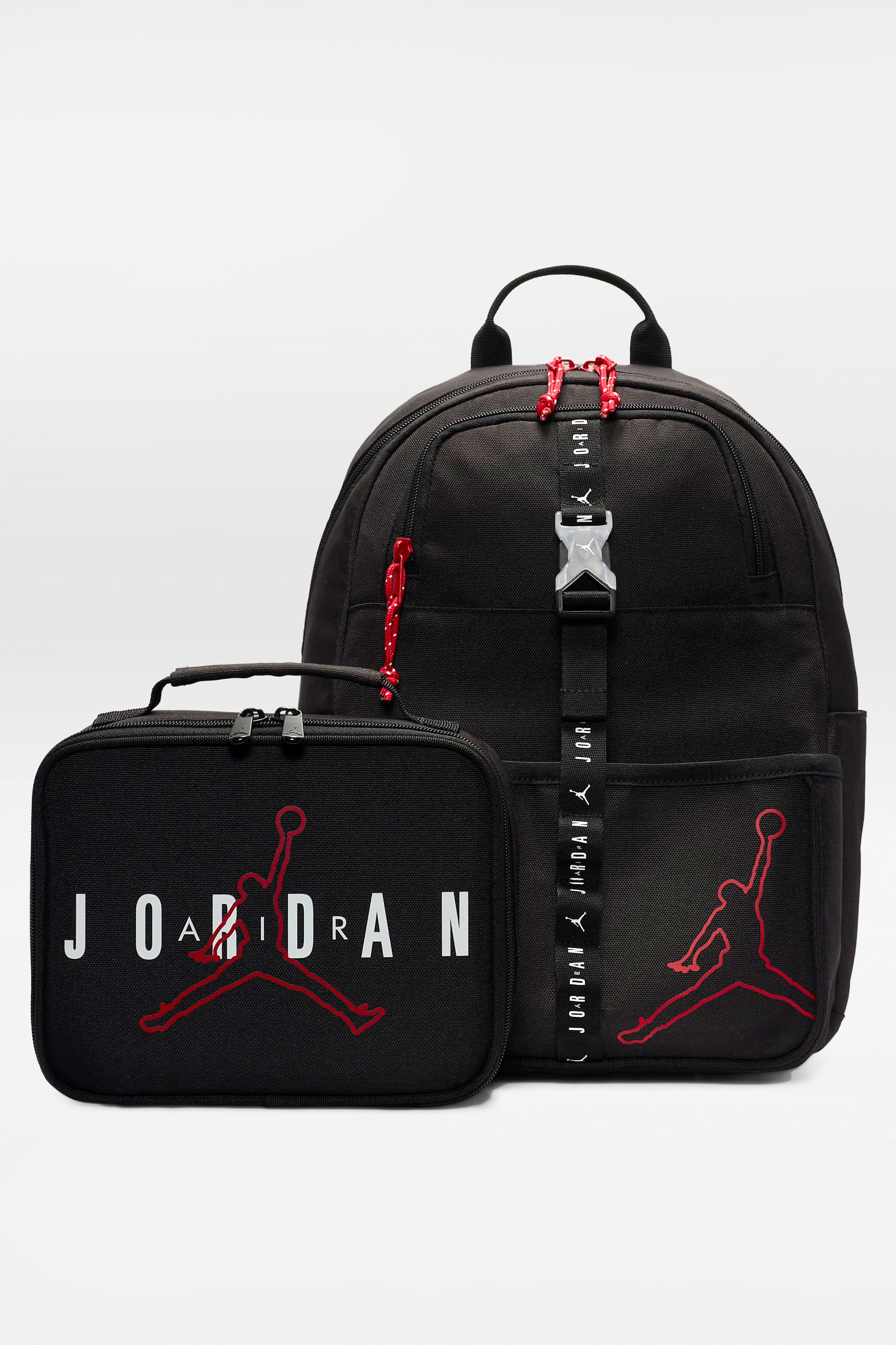 Air backpack with lunch bag - Black