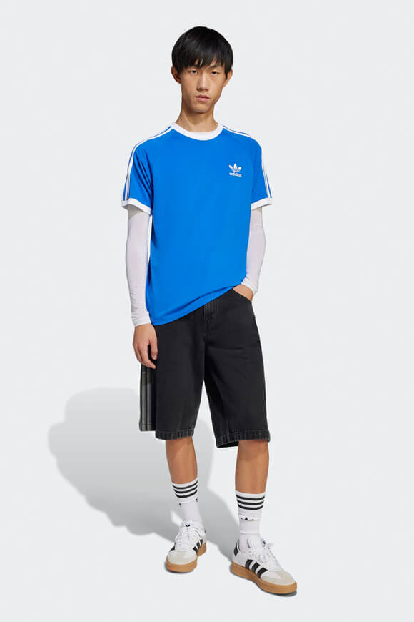 T-shirt Adicolor Classics 3-Stripes - Bleu
