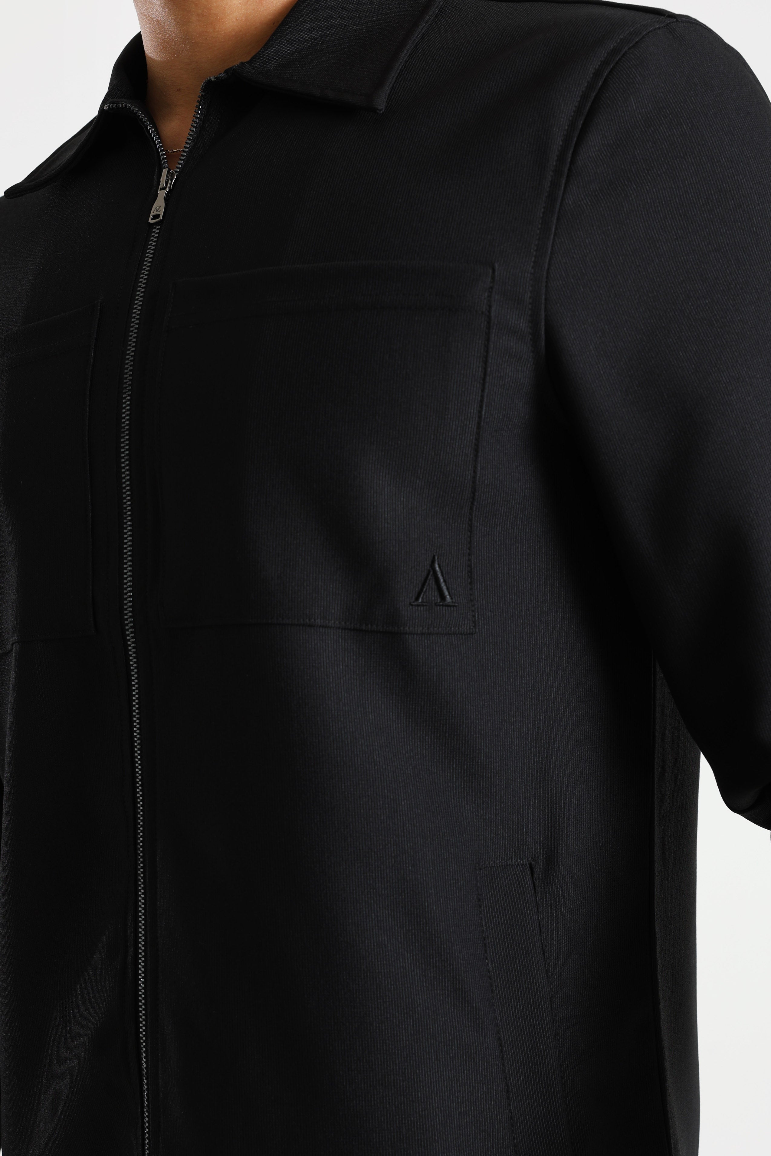 Caglio Overshirt - Jet Black