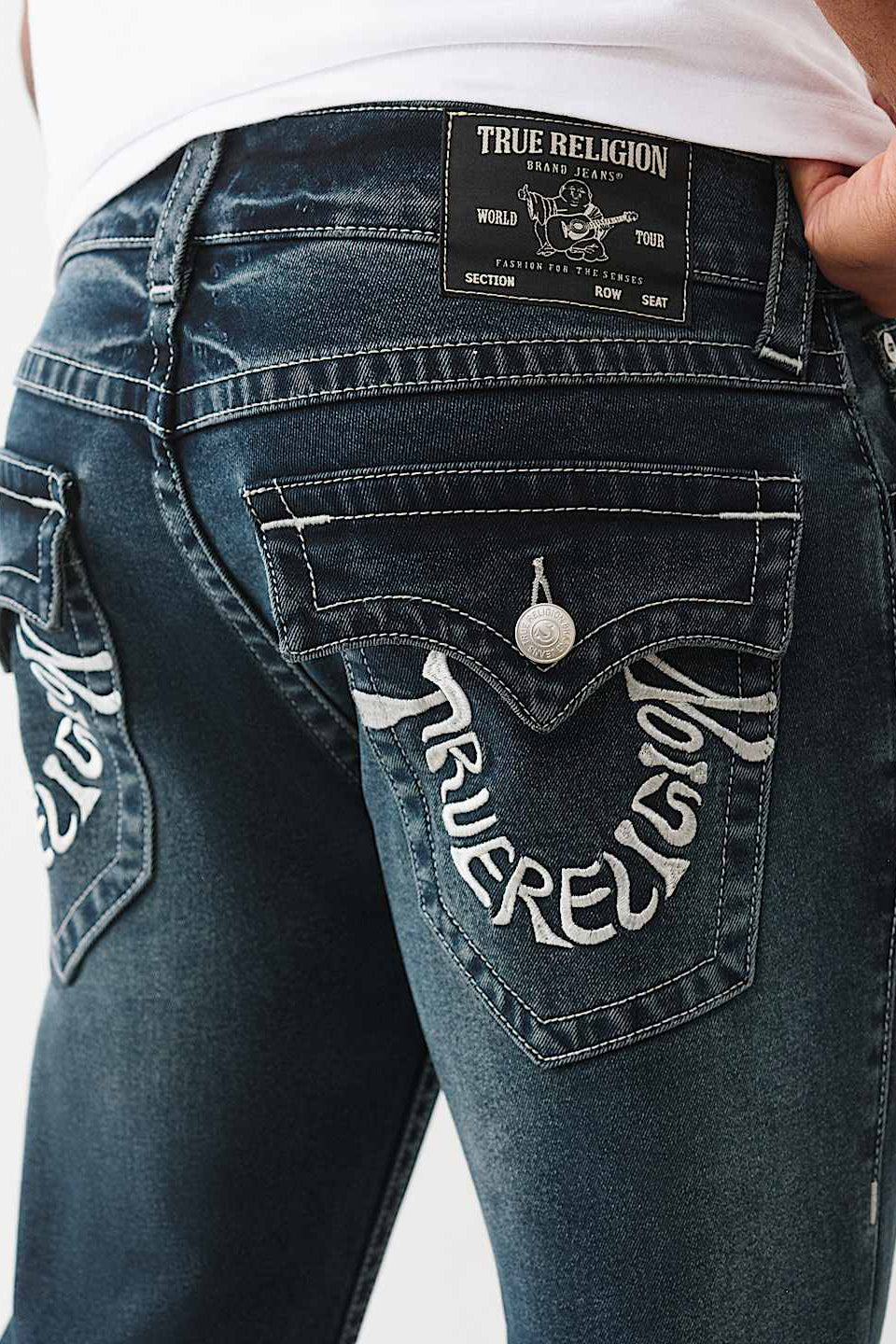 Ricky jean straight fit L34 - Night Rush Blue Black Wash
