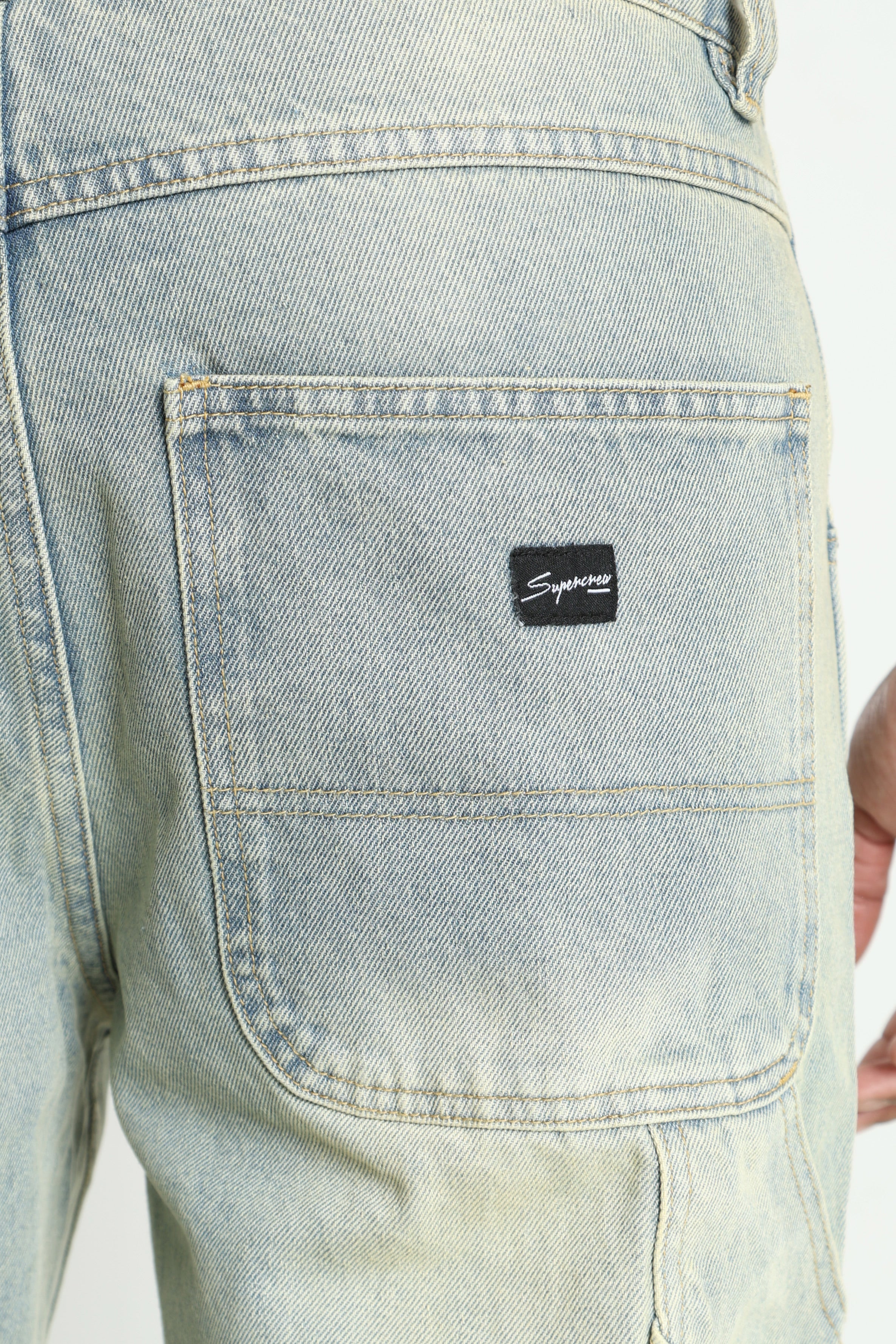 Regular fit jeans - Washed Blue