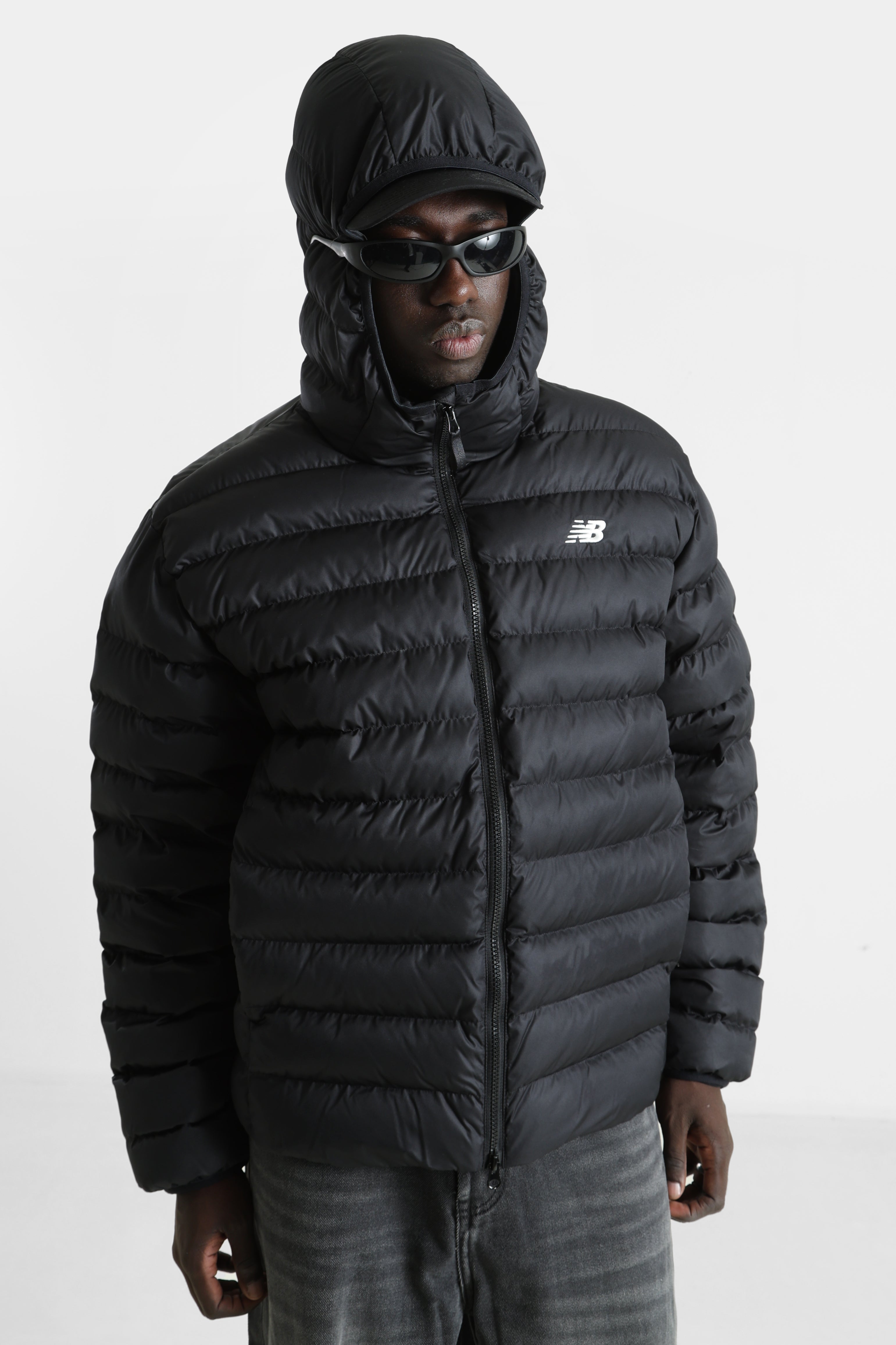 Quilted jacket - Black