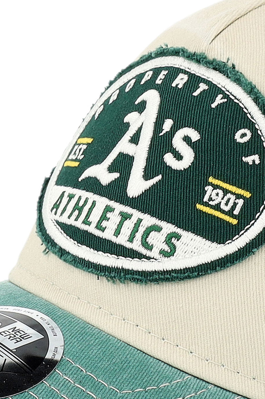 Cappellino trucker / snapback - Beige + Green