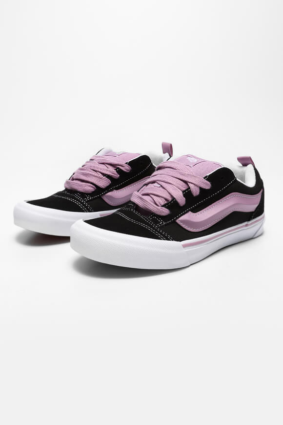 Knu Skool Sneaker - Black + Lilac