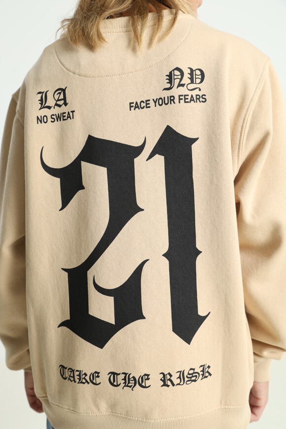 Sweatshirt - Beige
