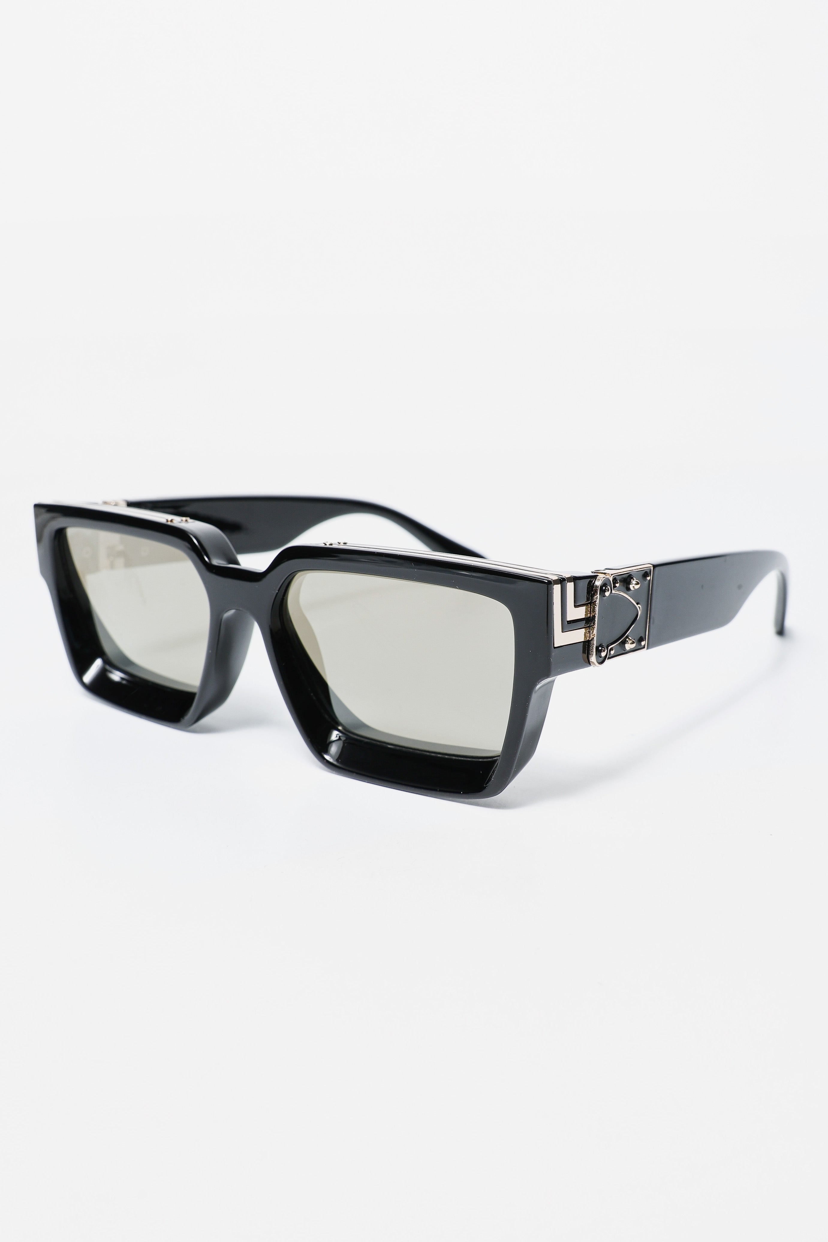 Sonnenbrille - Black + Gold + Light Yellow