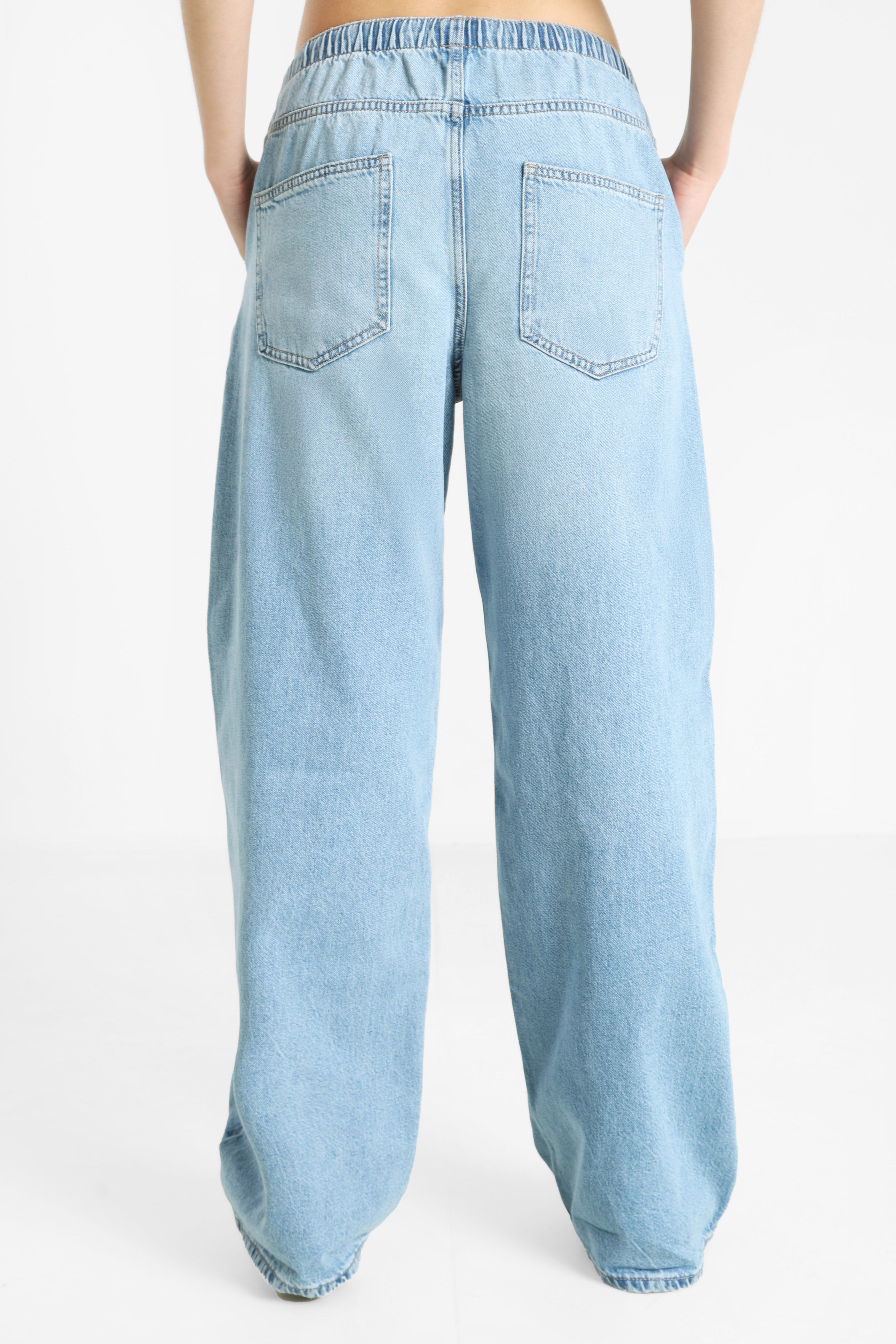 ONLJAY Wide Leg Jeans L32 - Light Blue Denim