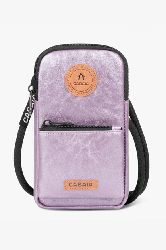 Capri pochette brillante pour téléphone - Lilac Iridescent