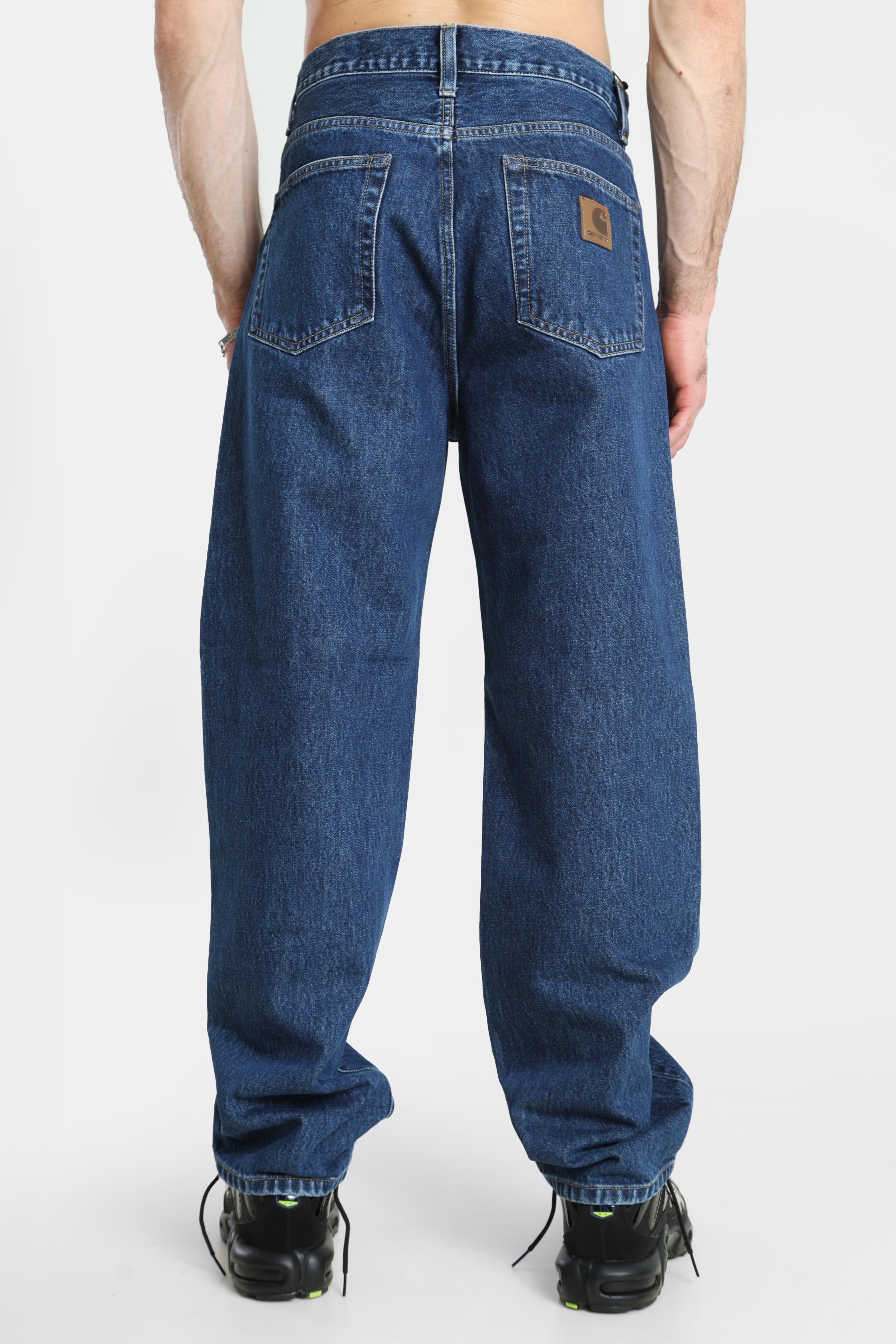 Aaron Straight Fit Jeans - Blue Stone Washed