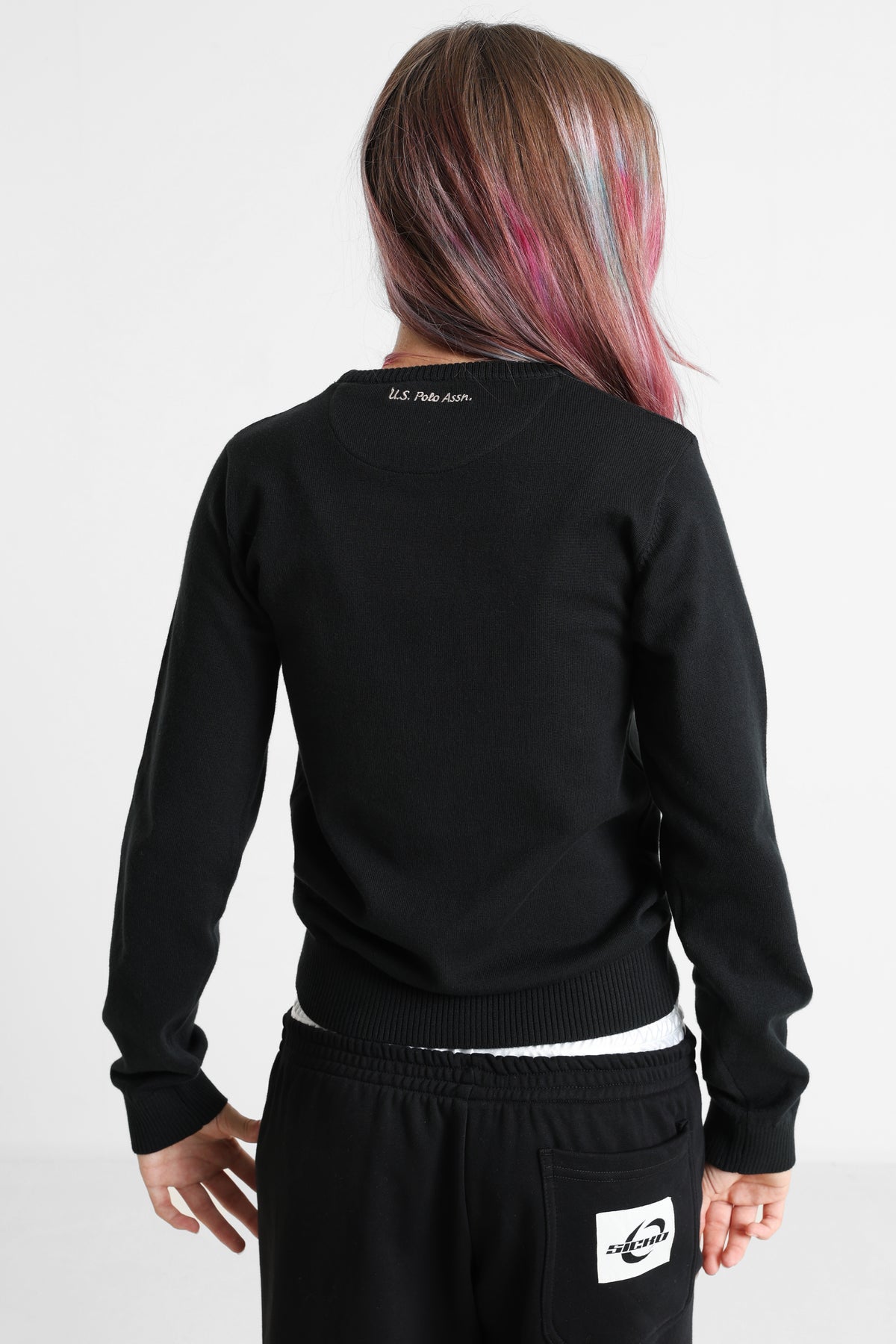 Emma maglione in maglia - Black