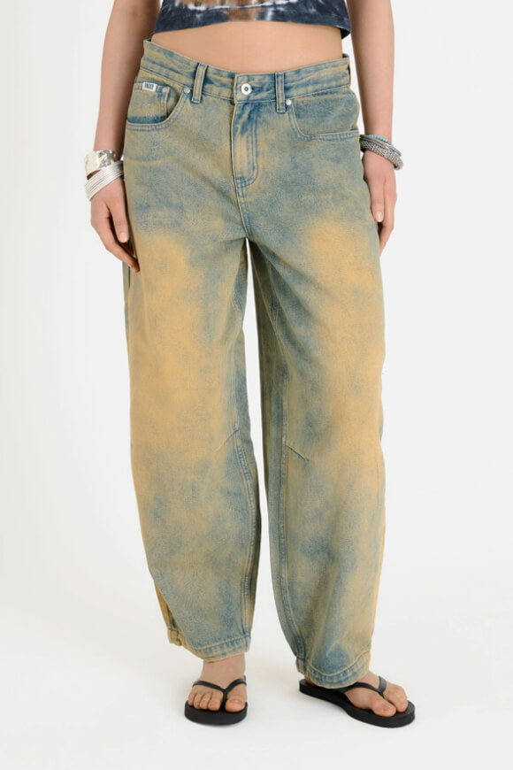 Toxic Goliath jean slouchy - Sand Wash
