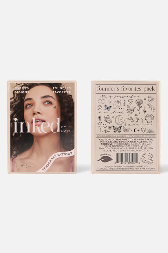 Founder's favorites tattoos éphémères - Black