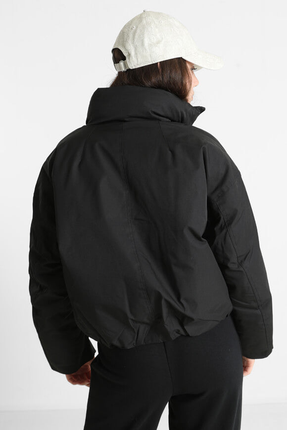 Crop winter jacket - Black