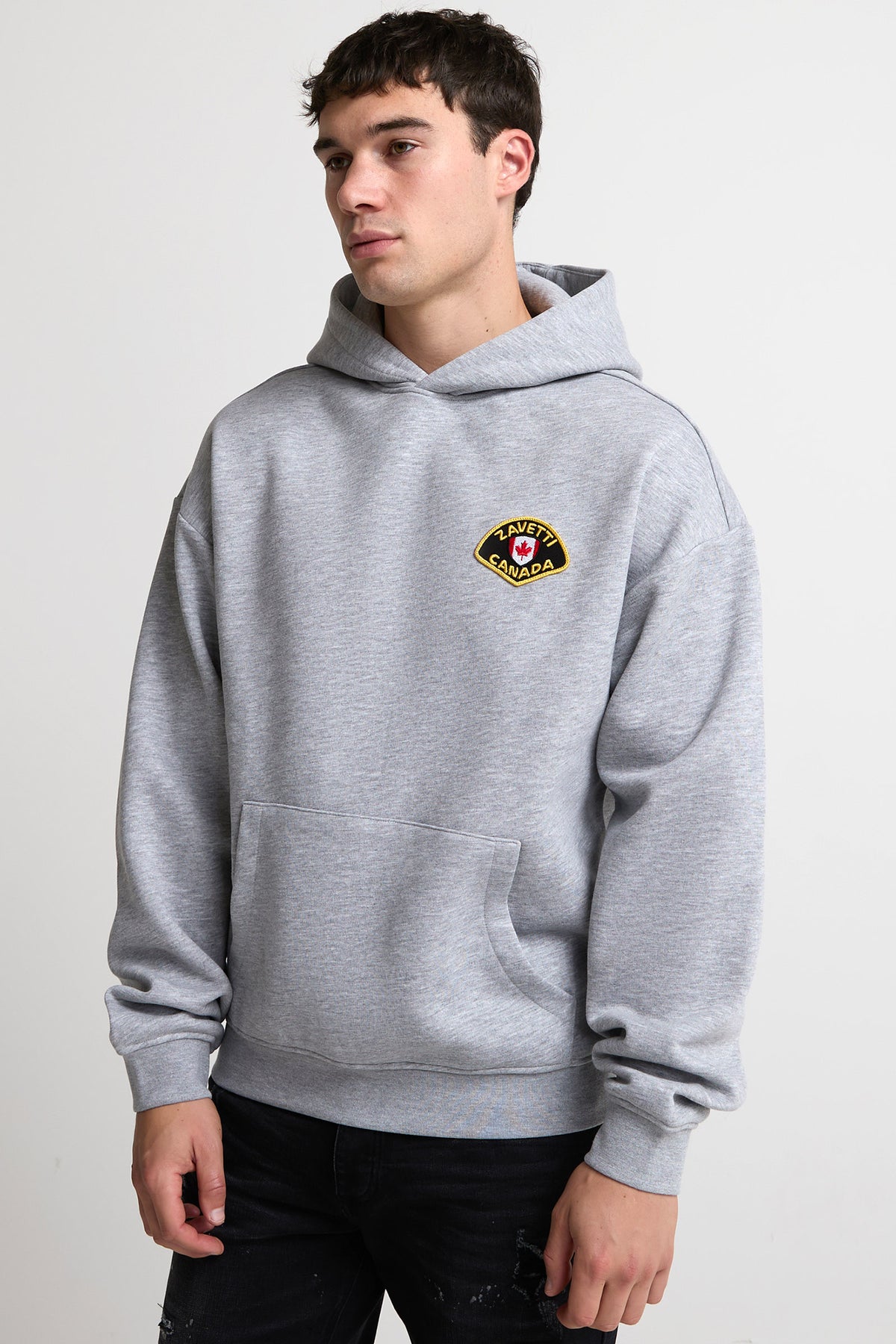 Verglas Compatto sweatshirt à capuchon - Grey Marl