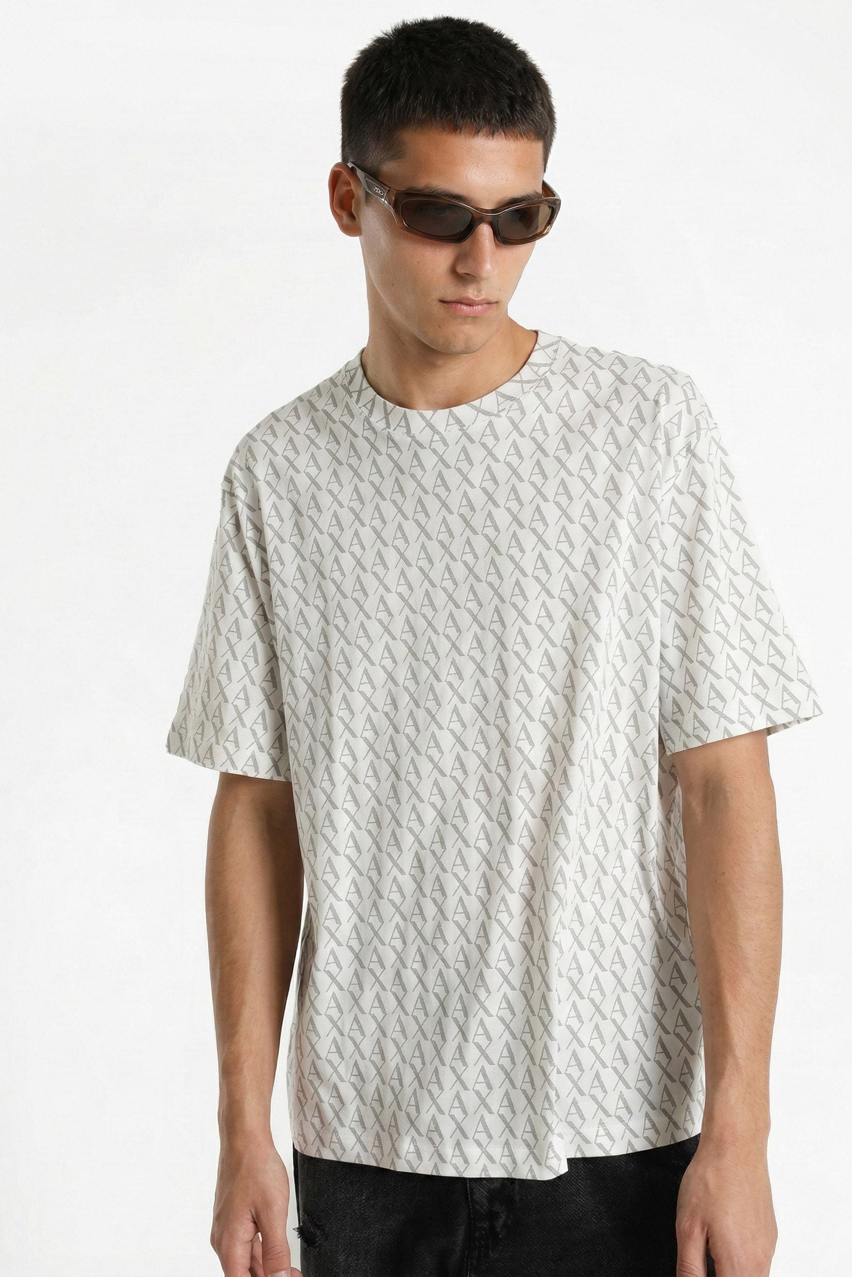 T-Shirt - Offwhite + Ash