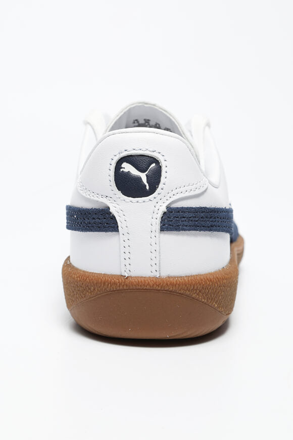 Army Trainer Sneaker - White + Club Navy