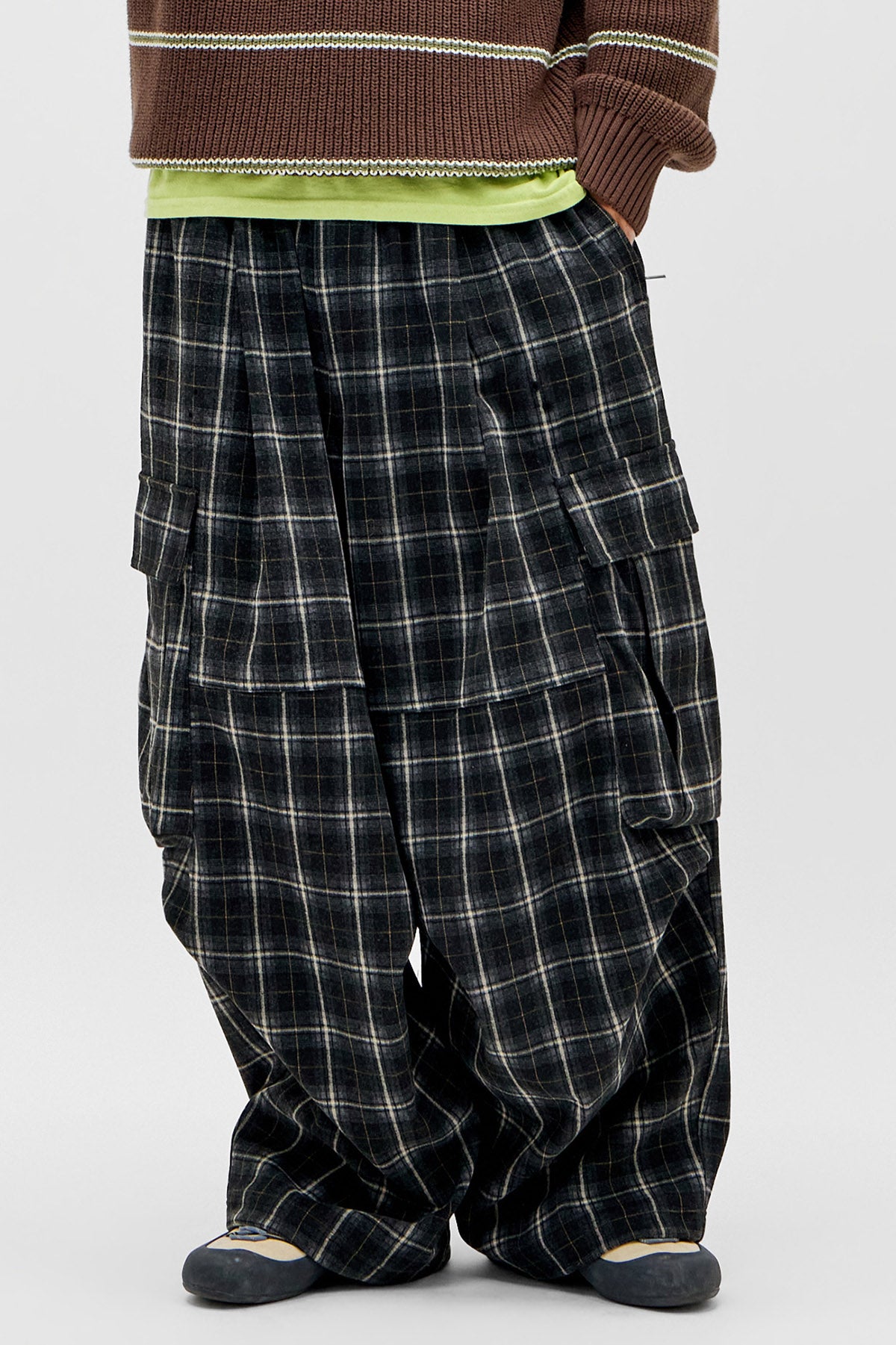 Pantalone cargo - Black