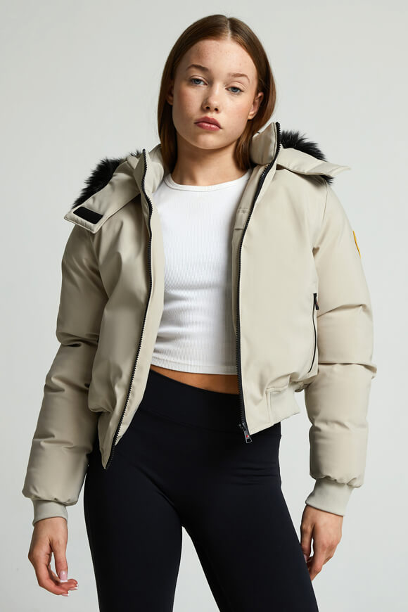Arabella padded bomber jacket - Pure Cashmere
