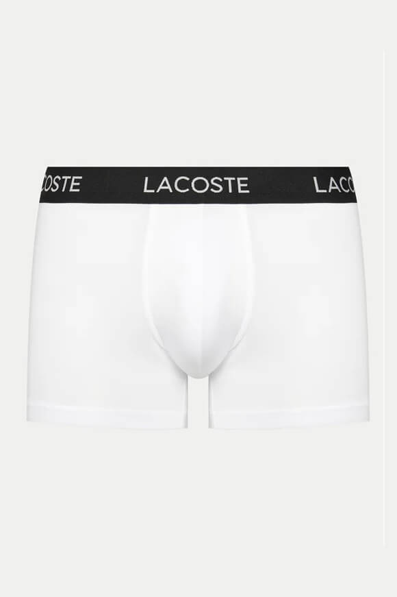 Set of 3 boxers - Black + Lead Grey + White