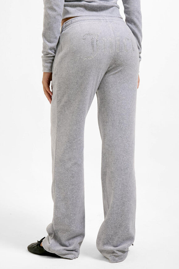 Tina velvet pants - Silver Marl