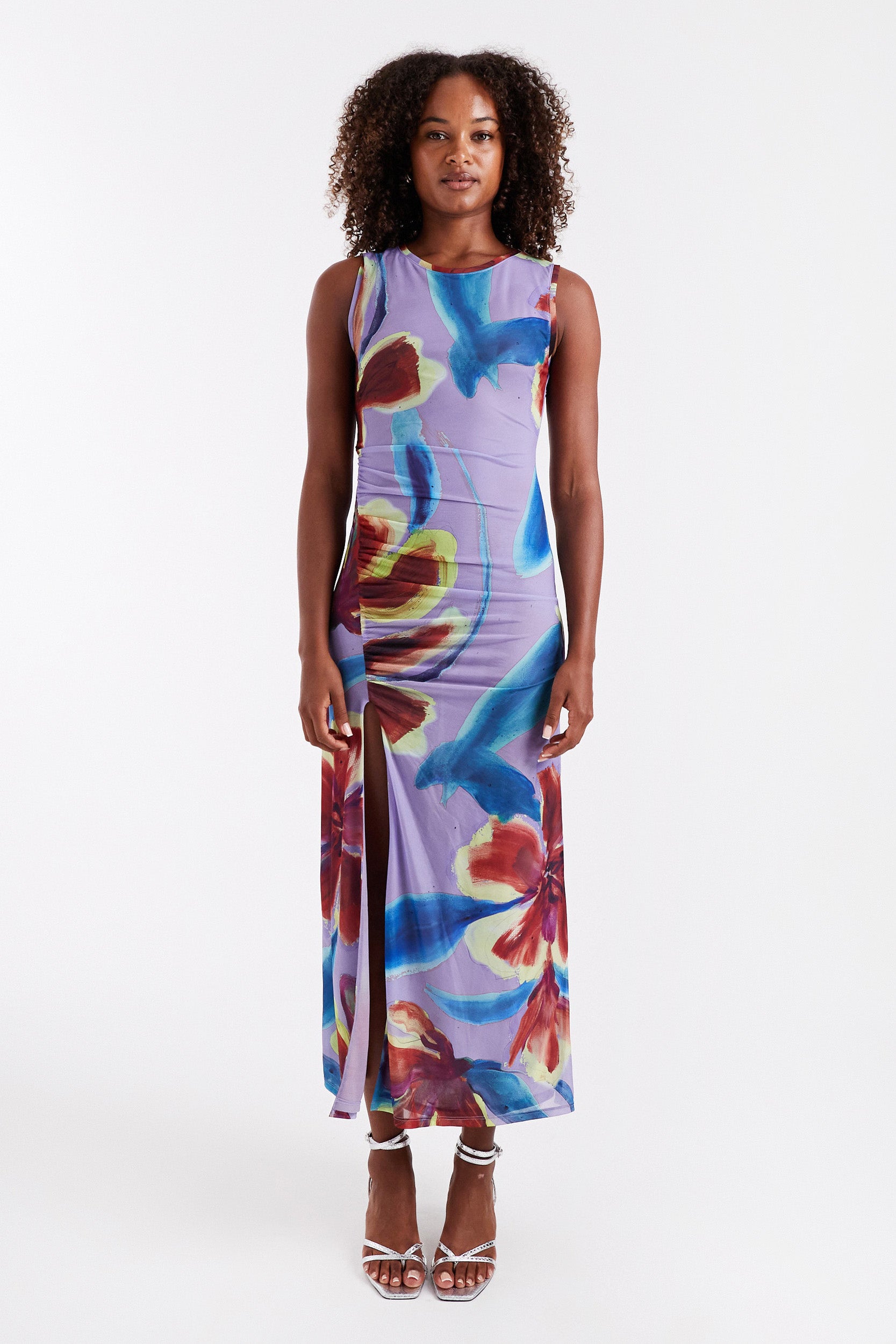 TSMARY Maxikleid - Purple Heart