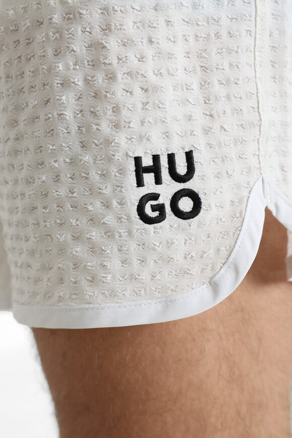 Chaffle swim shorts - White