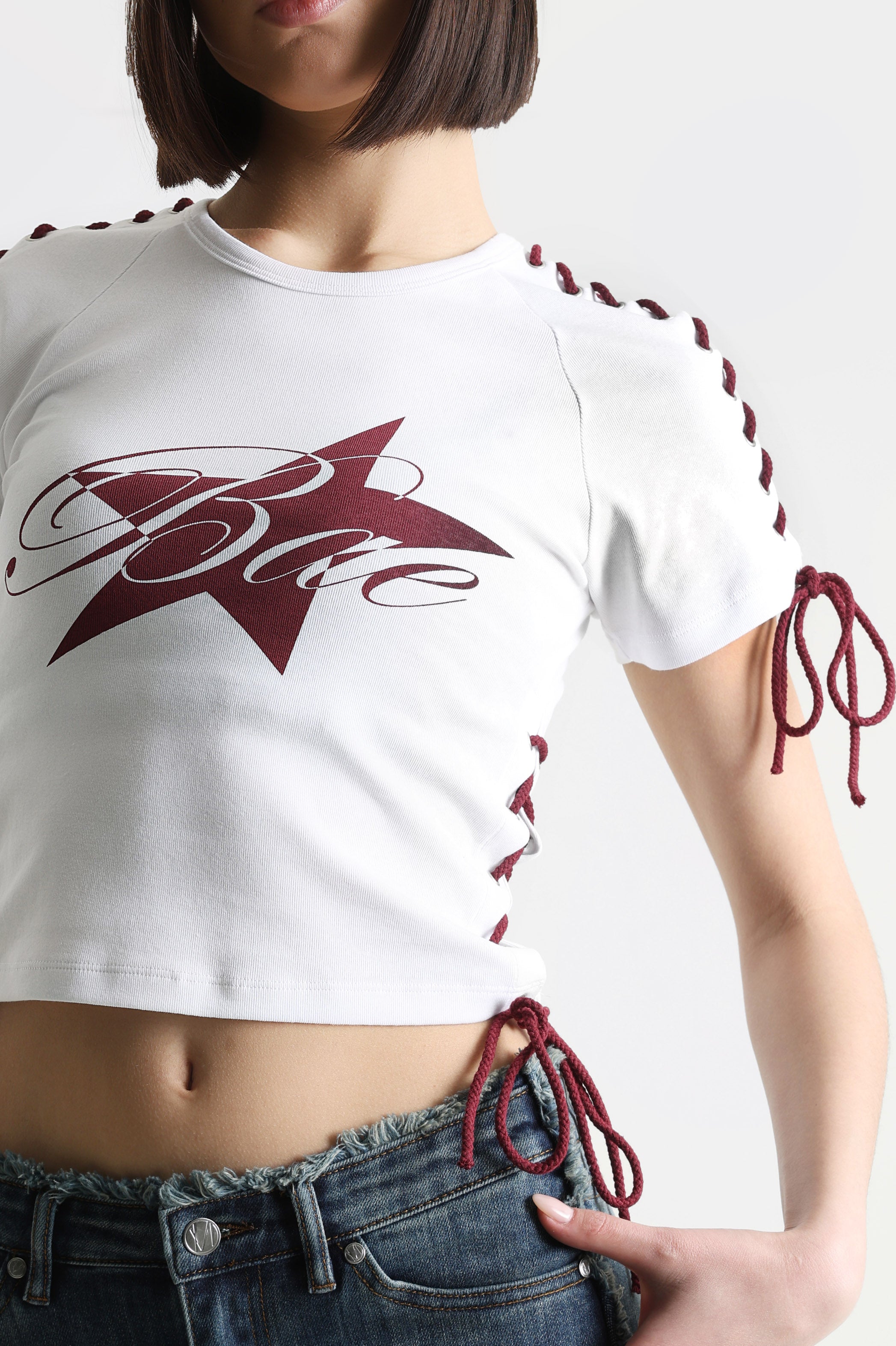 Crop T-Shirt - Weiss