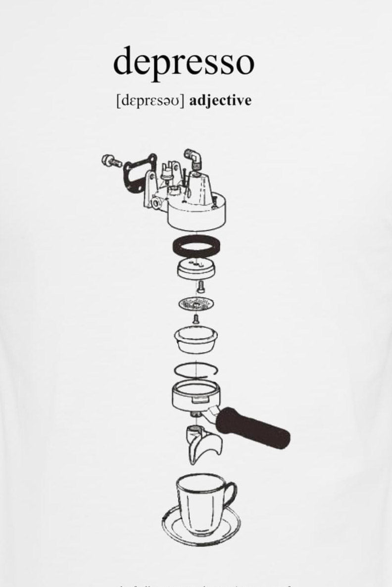 Depresso t-shirt - White