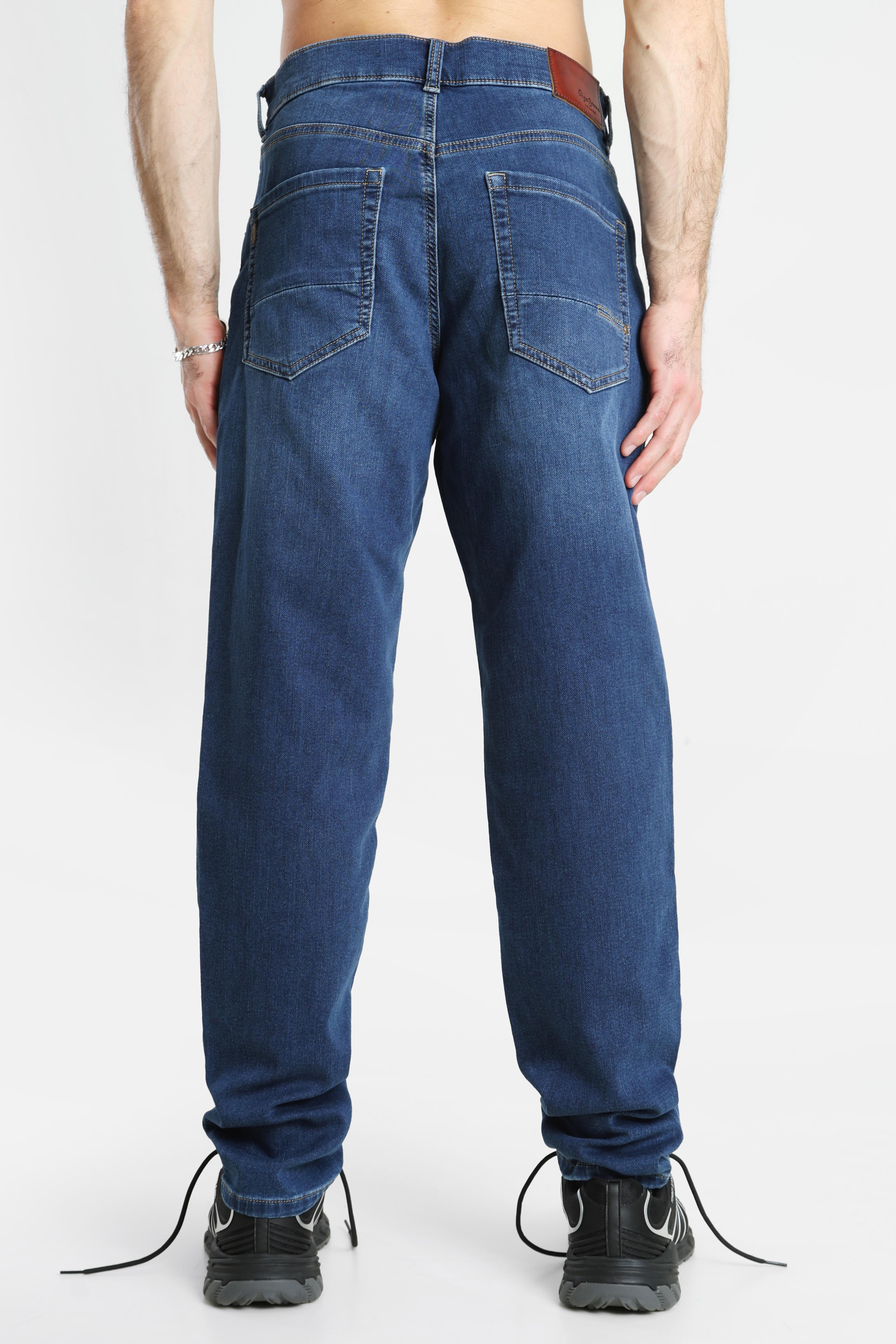 Regular Fit Jeans L32 - Dark Blue Denim