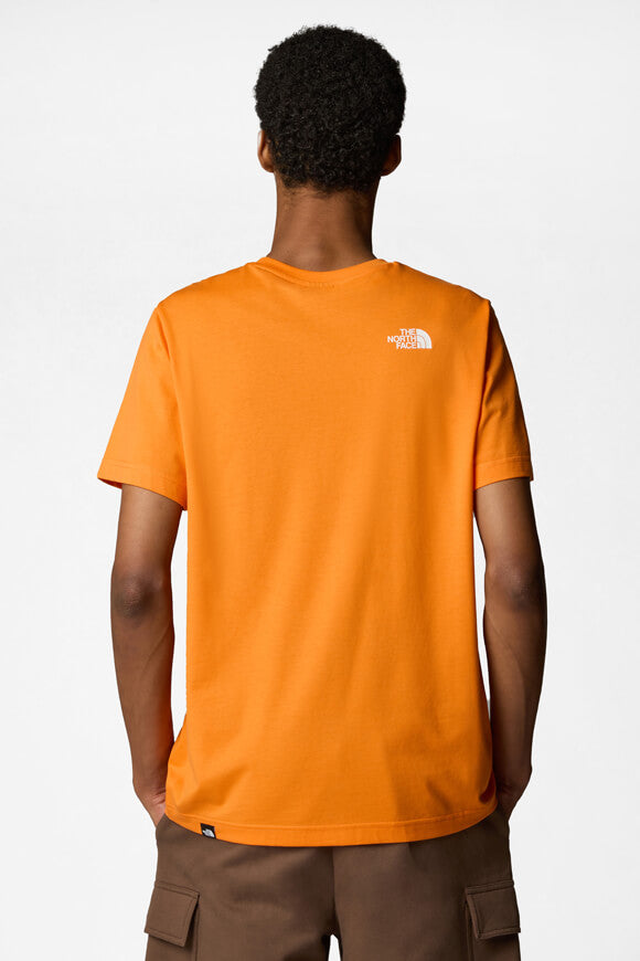 Simple Dome T-Shirt - Digital Orange