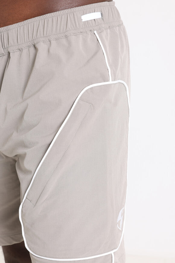 Short d'entraînement - Taupe