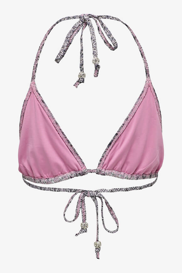 ONLALEXIS Triangle bikini top - Purple