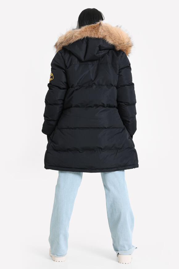 Goshawa Puffer Parka - Jet Black