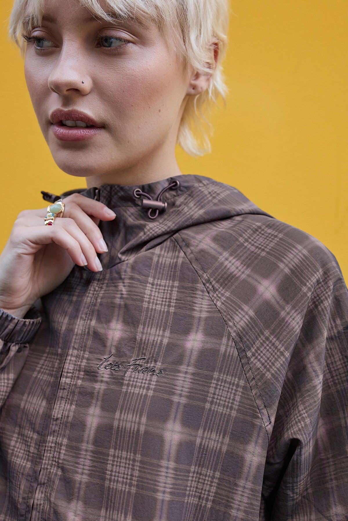 Giacca antivento - Brown