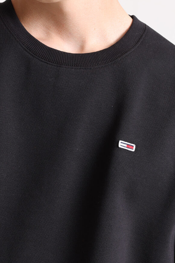 Drapeau Sweatshirt en laine polaire - Noir