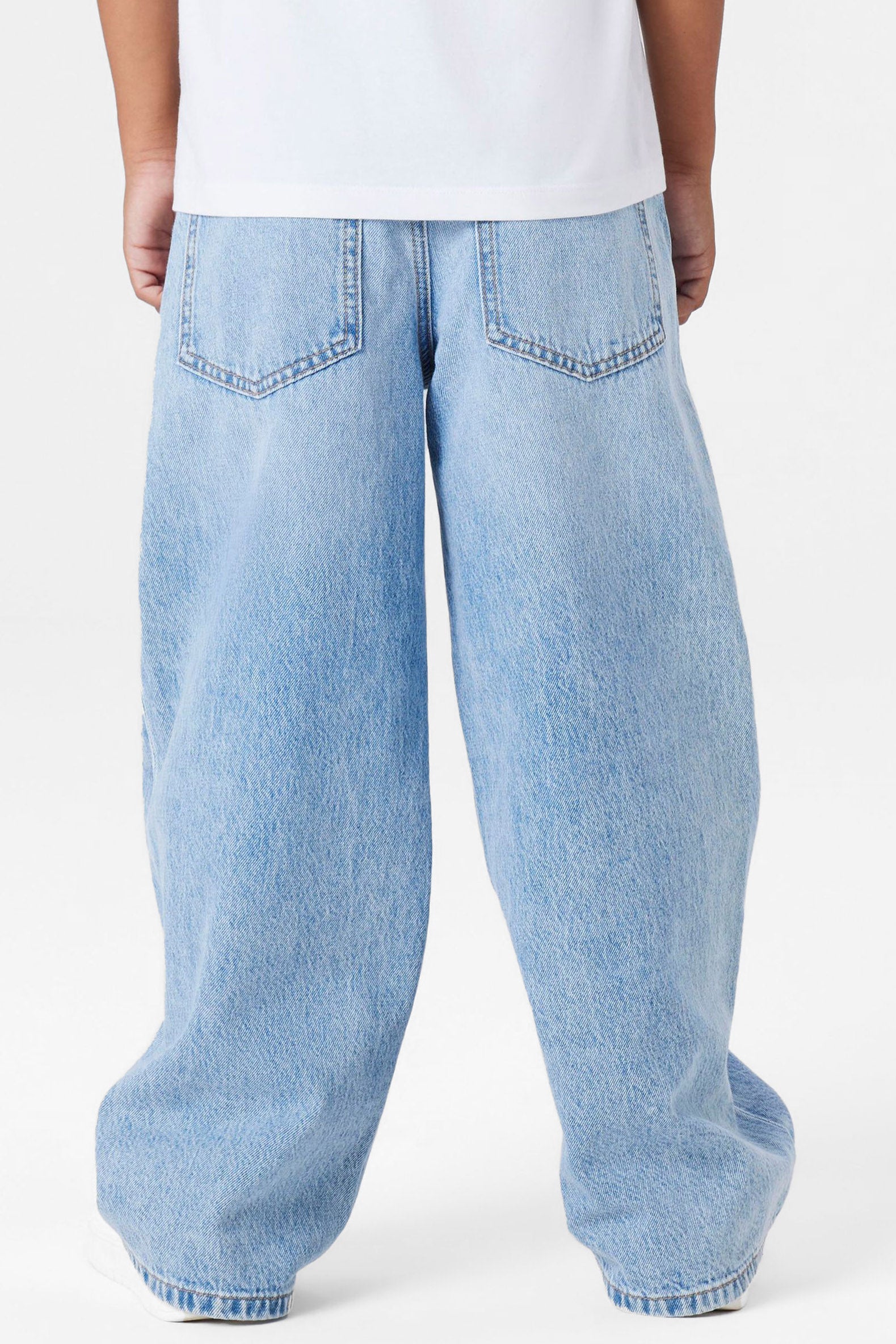 NKMBEN Skater Jeans - Light Blue Denim