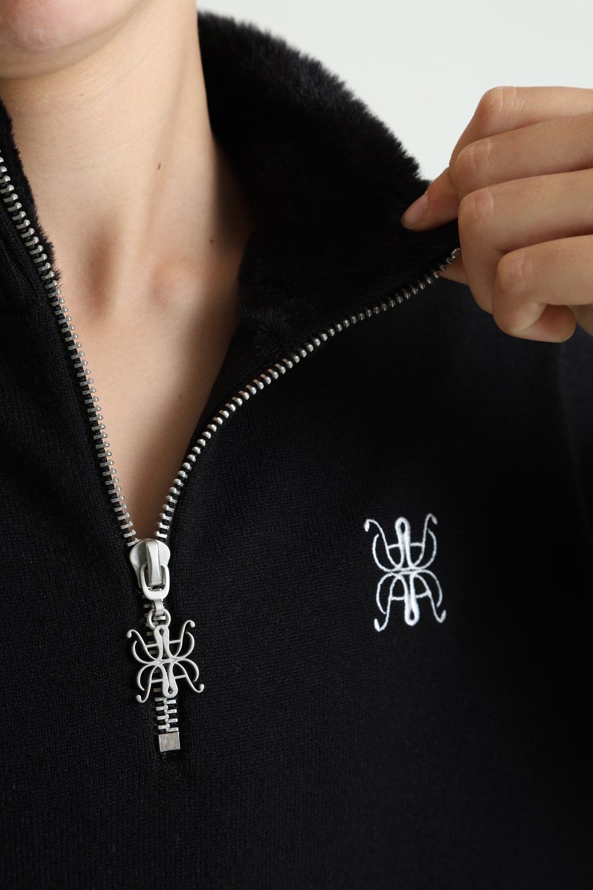 Pull en tricot - Noir
