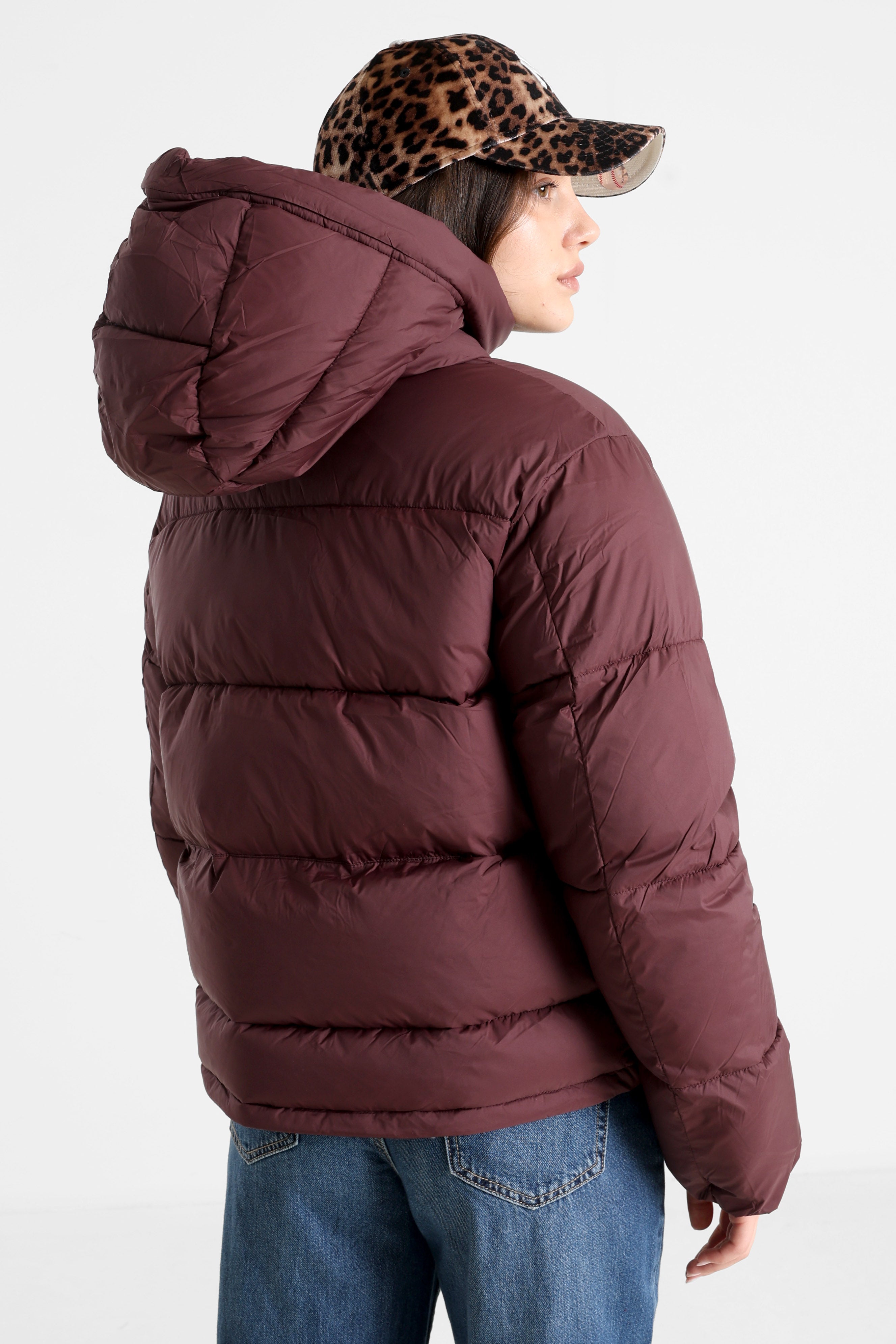 Puffer jacket - Bordeaux